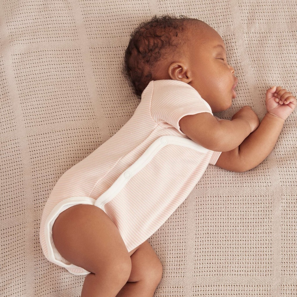 EUC Baby Mori Kimono Onesie - Picture 2 of 3
